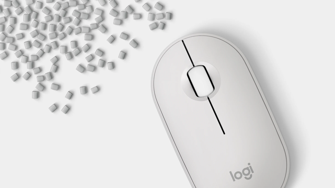Logitech Pebble Mouse 2 M350s - White